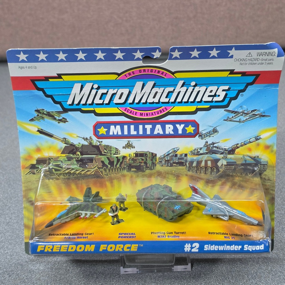 Micro Machines Military Sidewinder Squad Kids Green New Freedom Force #2